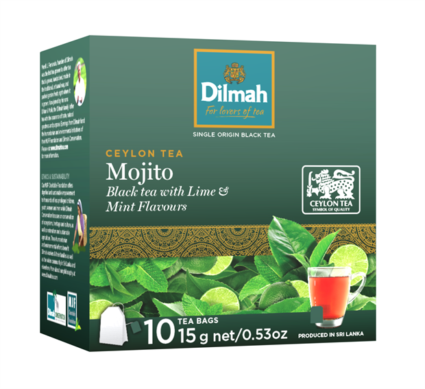 Чай Dilmah Mojito черный Мохито, 10 пак. - фото 4781