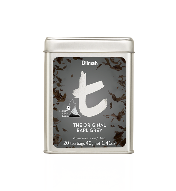 Чай Dilmah t-Series черный  Грей, 20 шёлк. пирамидок - фото 4835