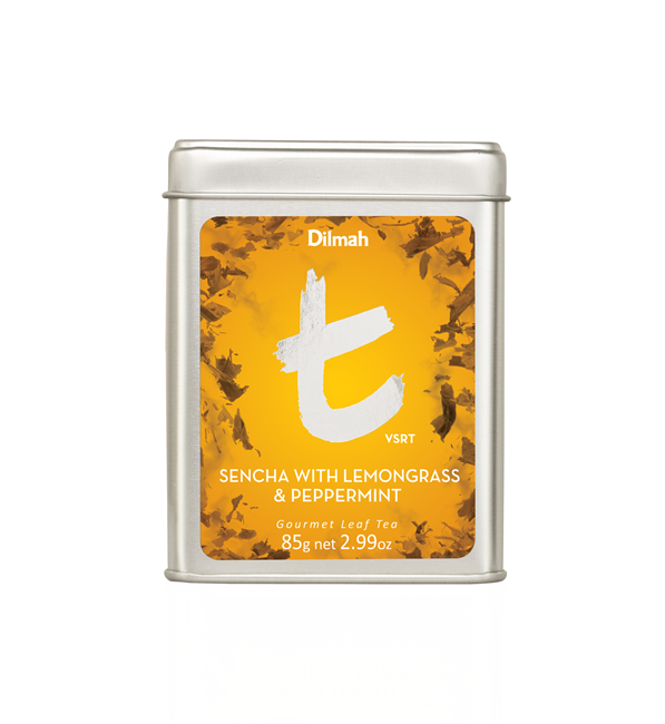 Чай Dilmah t-Series Сенча с  Лемонграсс И Мятой, 85 г - фото 4893