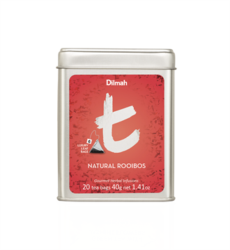 Чай Dilmah t-Series ройбуш,  20 шёлк. Пирамидок