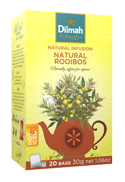Чай Dilmah Natural infusions Ройбуш, 20 пак.