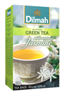 Чай Dilmah Natural Green зеленый Жасмин, 20 пак. - фото 4770