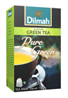 Чай Dilmah Natural Green  зеленый, 20 пак. - фото 4772
