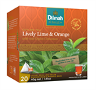 Чай Dilmah Inspirations Живой лайм и апельсин,  20 пак. - фото 4777